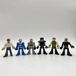 Imagnext Action Figure Toy Lot Of 6 Pirate‎ Nights & More PVC Posable